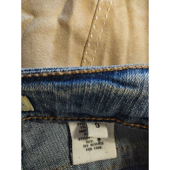 Paris Blues Jeans Size 9 Blue Distressed - Picture 5 of 10